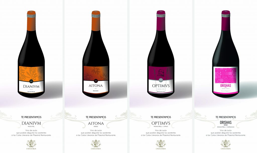 Vinos de autor exclusivos para catas literarias especiales