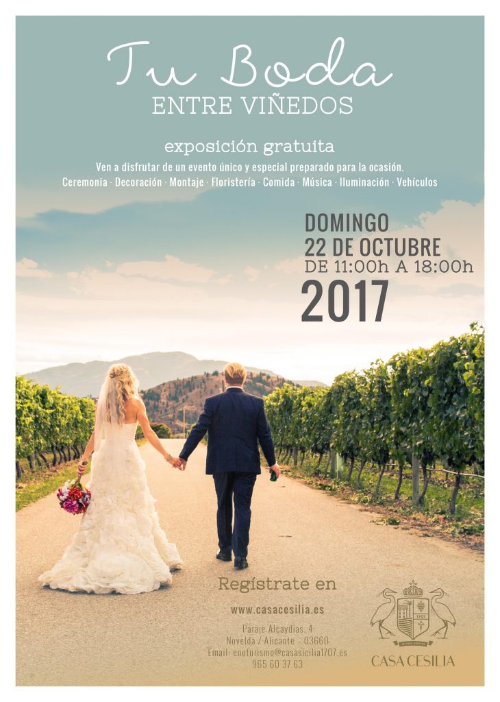 Jornada Puertas Abiertas Novios Casa Cesilia 2017