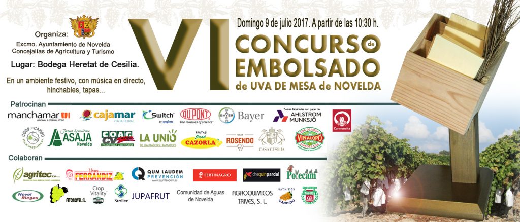 Casa Cesilia acogerá el VI Concurso de Embolsado de Uva de Mesa