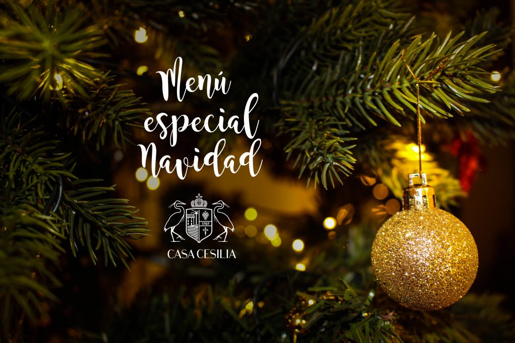Menu especial de Navidad en Casa Cesilia