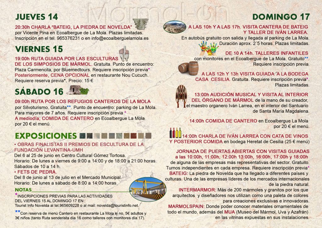Menú especial 'Mármol-On' en Casa Cesilia