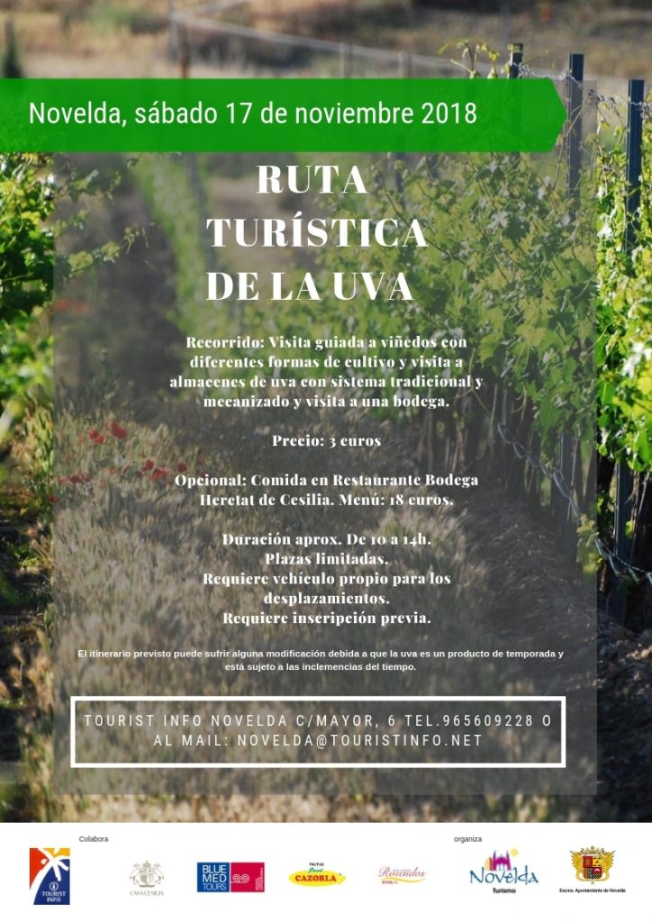 Ven a Casa Cesilia con la Ruta de la Uva