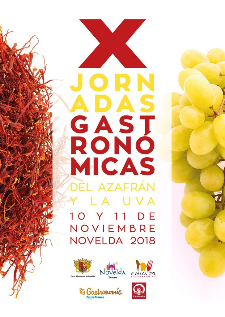 Menu especial Jornadas Gastronómicas de la Uva y del Azafran