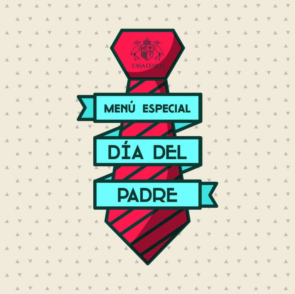 Menu dia del padre Casa Cesilia