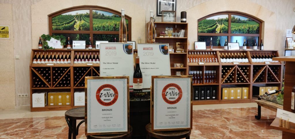Vinos Casa Sicilia premios internacionales