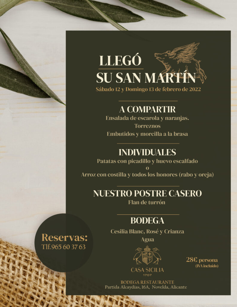 San Martín 2º fin de semana casa sicilia