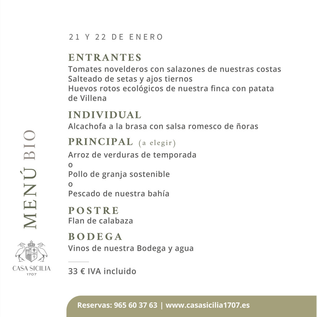Fin de semana saludable en Casa Sicilia