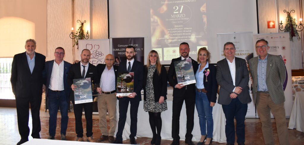 Fernando Moret Mayo, sumiller del restaurante Ambivium, se impone en el Concurso de Sumillers de la provincia de Alicante
