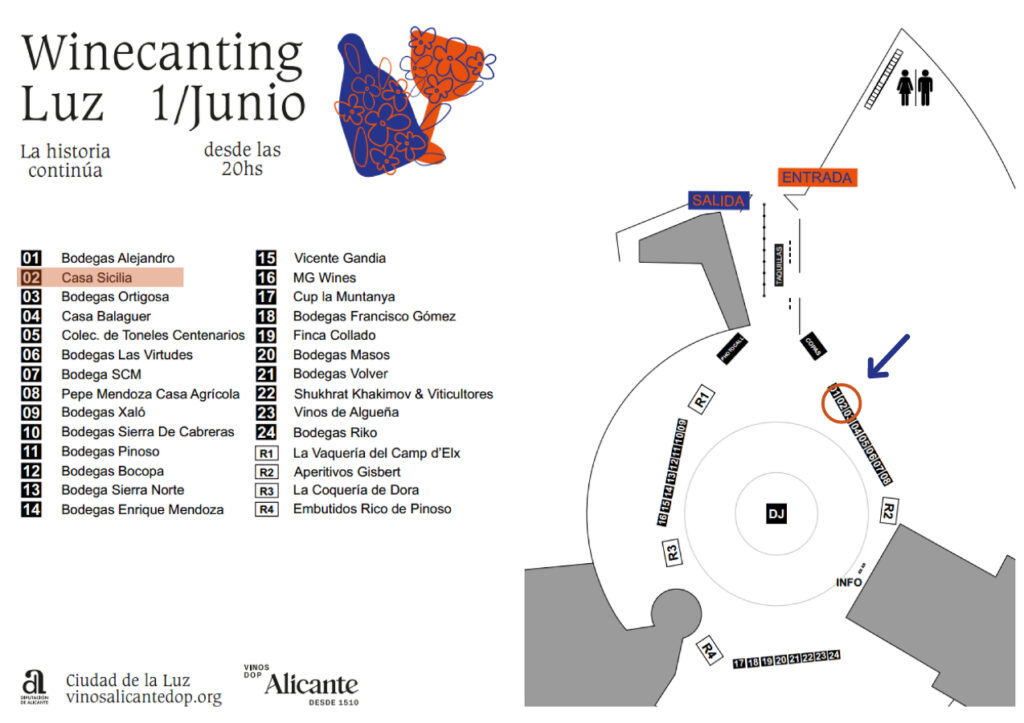 Casa Sicilia en Winecanting Alicante