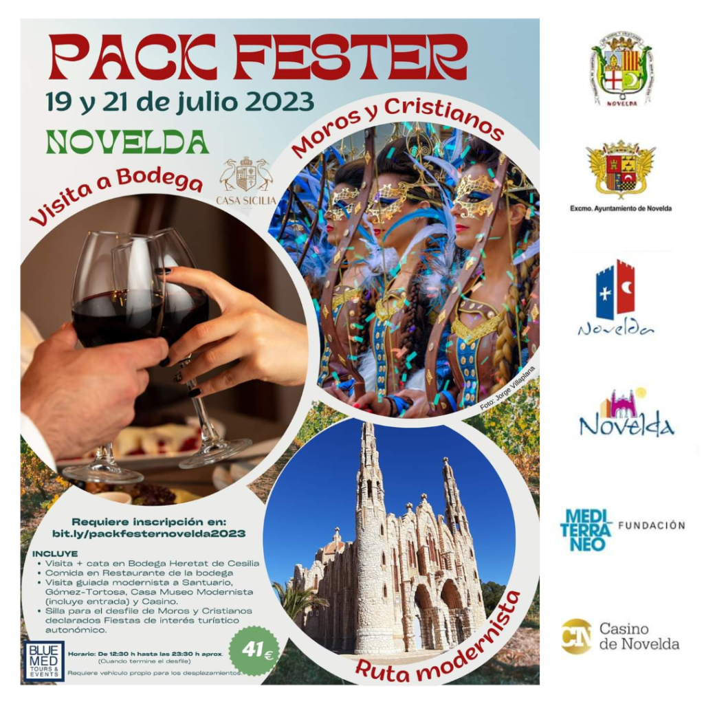 VIVE LAS FIESTAS DE NOVELDA DE FORMA ÚNICA
