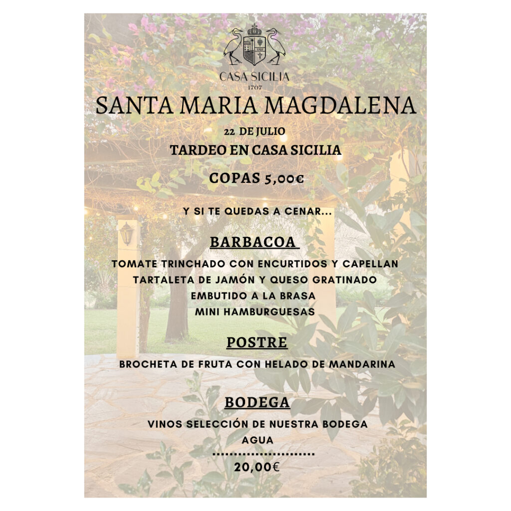 Celebra el Día de la Patrona en Casa Sicilia