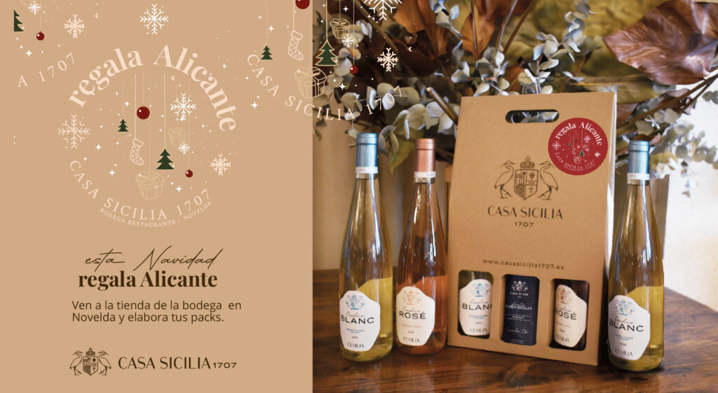 Esta Navidad Regala Alicante con Casa Sicilia