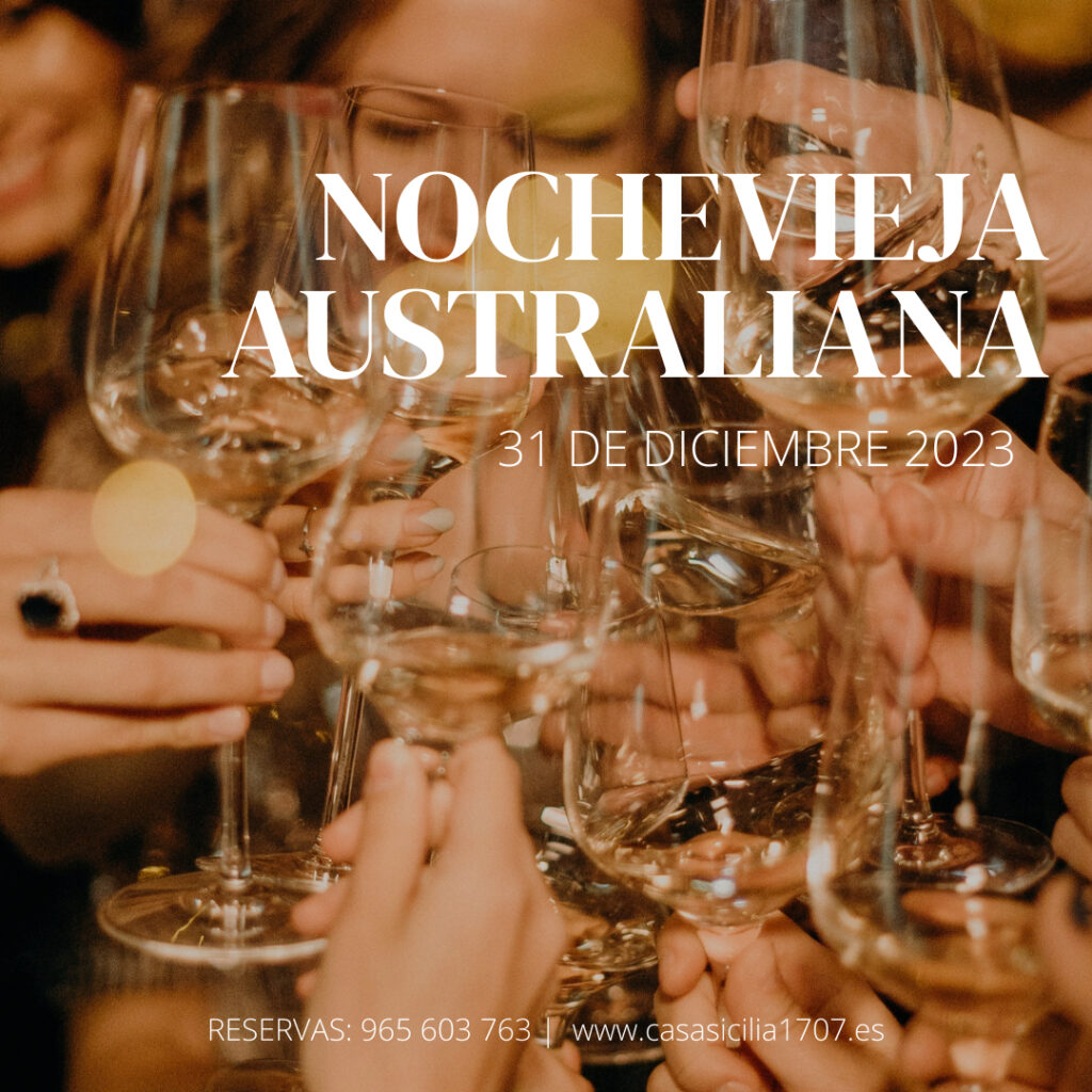 Nochevieja australiana en Casa Sicilia