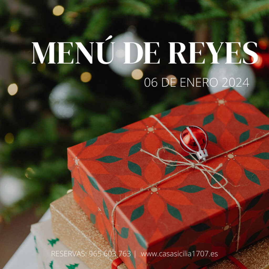 Los Reyes Magos llegan a Casa Sicilia con un menú especial