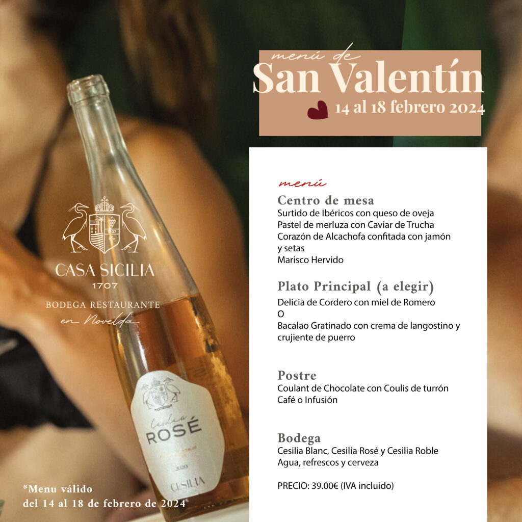 Celebra San Valentín entre viñedos
