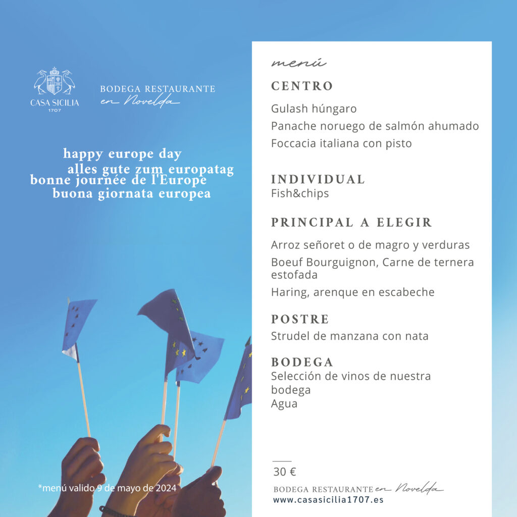 Celebra el Día de Europa en Casa Sicilia con música y un viaje gastronómico