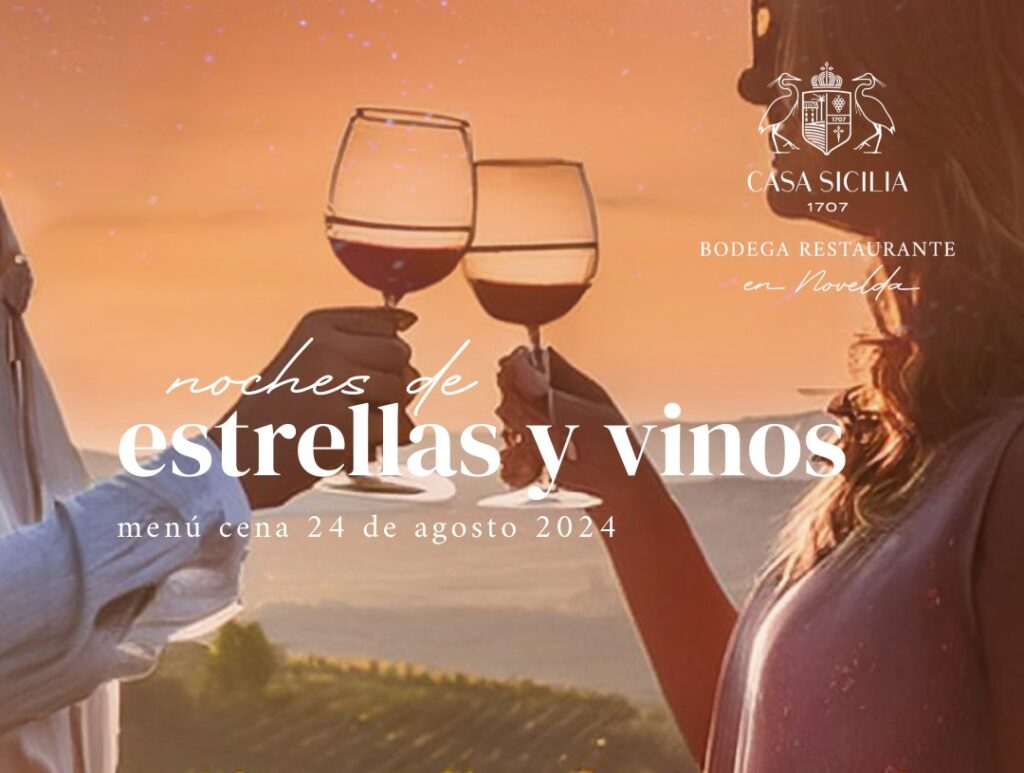 Otra noche mágica de estrellas y vinos en Casa Sicilia 1707