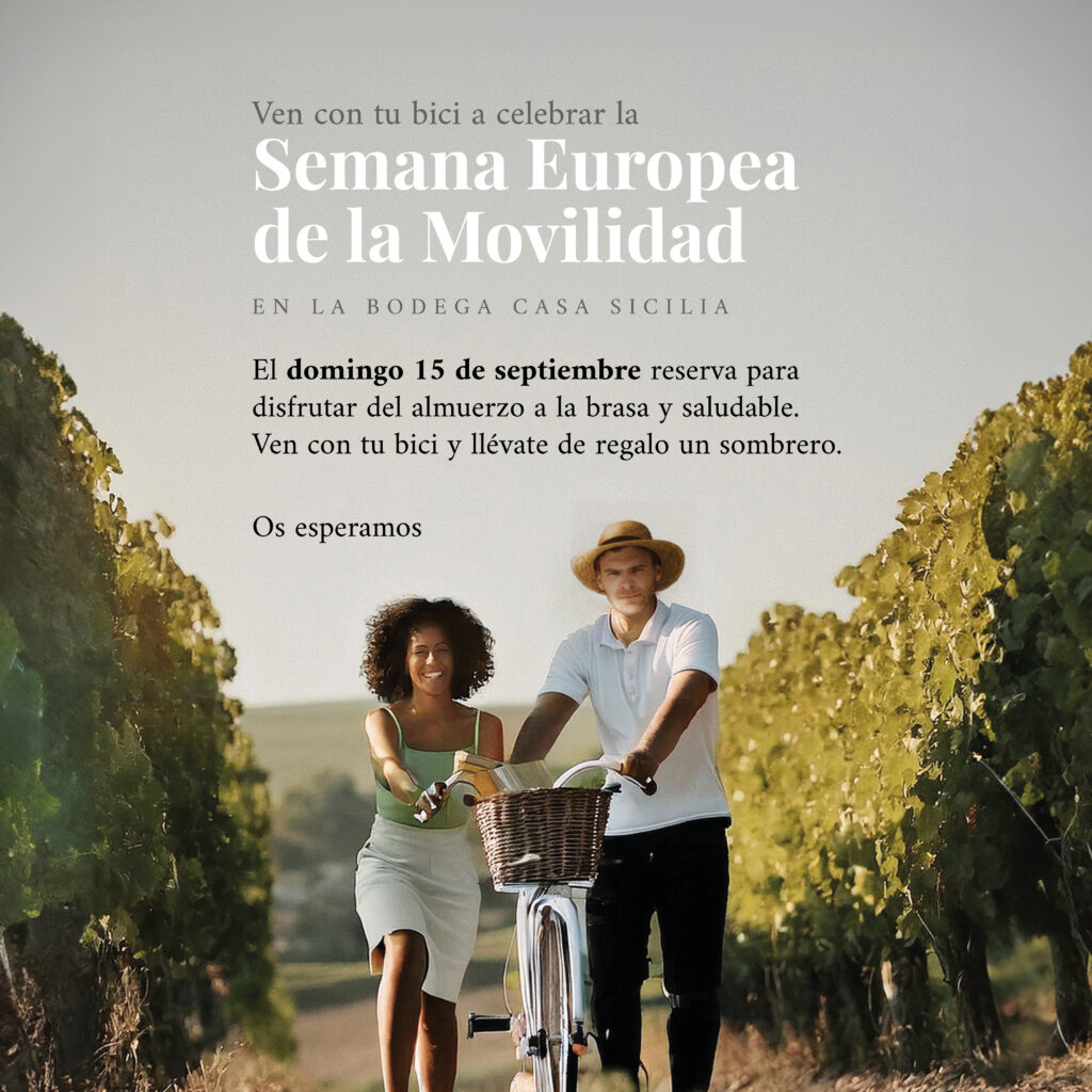 Celebra la Semana de la Movilidad Europea en Casa Sicilia: Ven en bici y disfruta de un almuerzo especial con regalo incluido