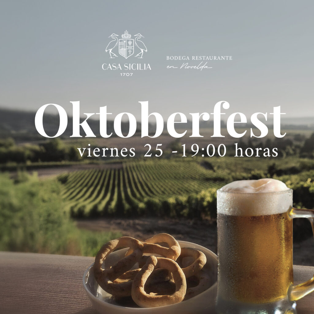 Este viernes 25 de octubre celebra el Oktoberfest en Casa Sicilia