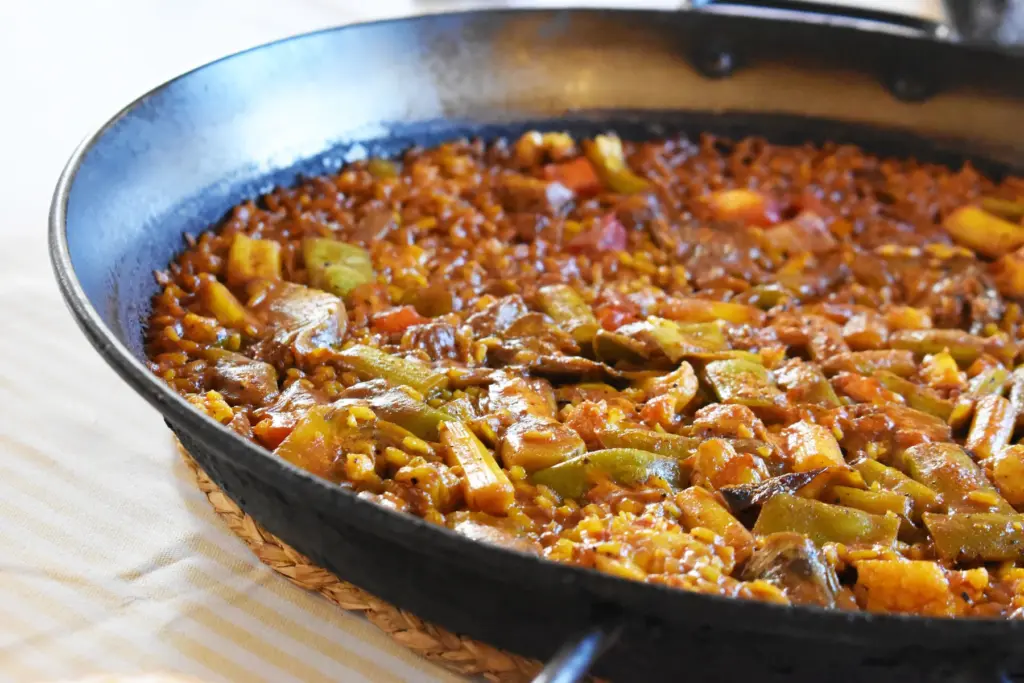 Arroz con verduras del restaurante Casa Sicilia